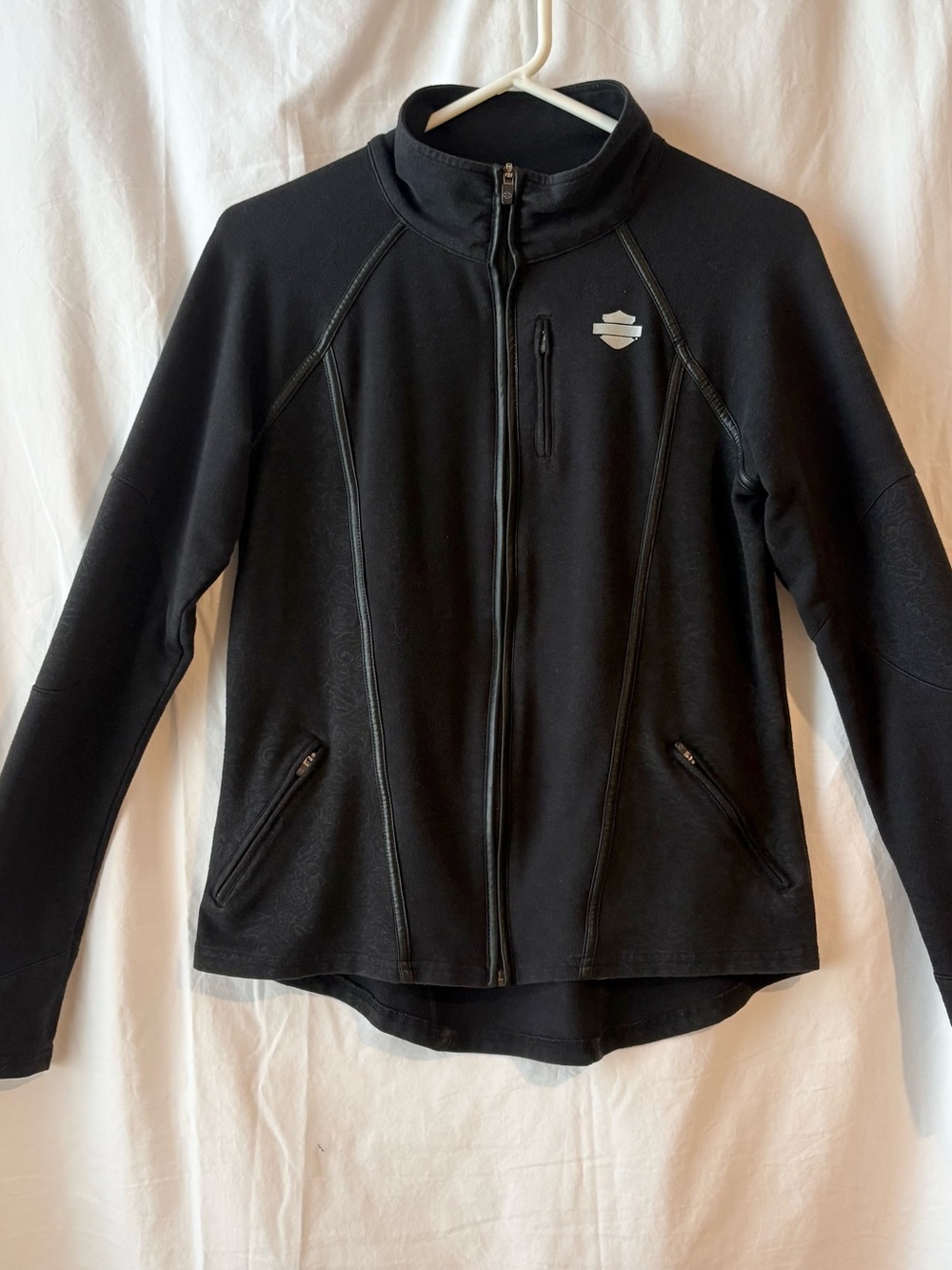 Harley-Davidson Women's Black Track Suit-SOLD AS A SET.